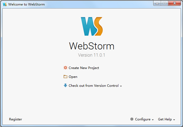 JavaScript IDE WebStorm(Html5开发工具) V11.0.1