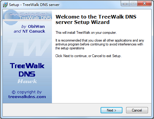 TreeWalk(DNS服务器软件) V1.0