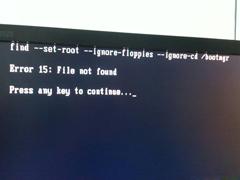 U盘安装系统提示Error 15:File Not Found的解决方法